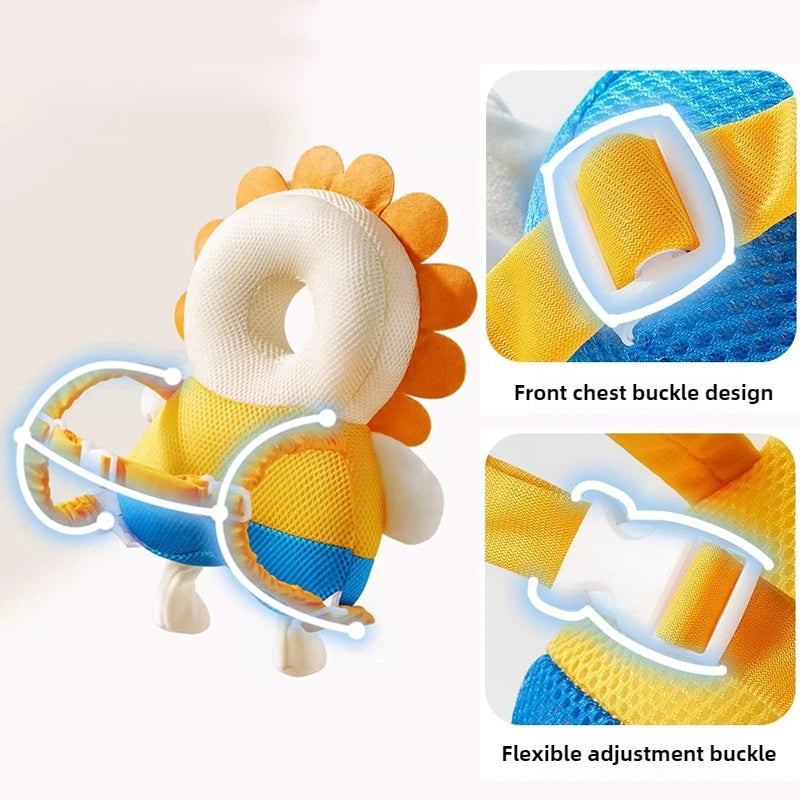 Säkerhetskudde för Småbarn – Skyddar Huvud och Rygg vid Fall