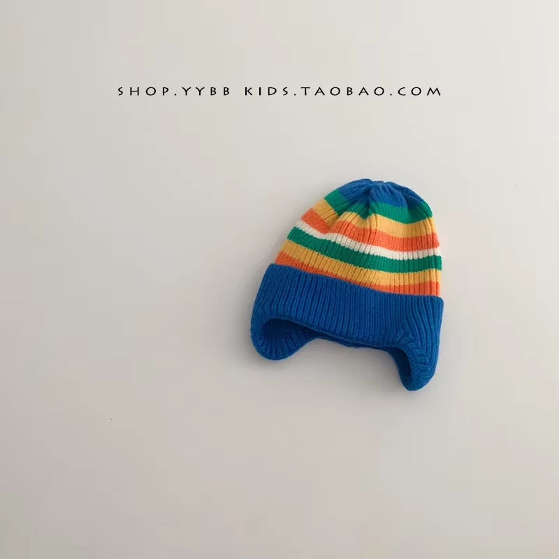 Warm Knitted Baby Cap with Bear Ears – Soft and Cute 