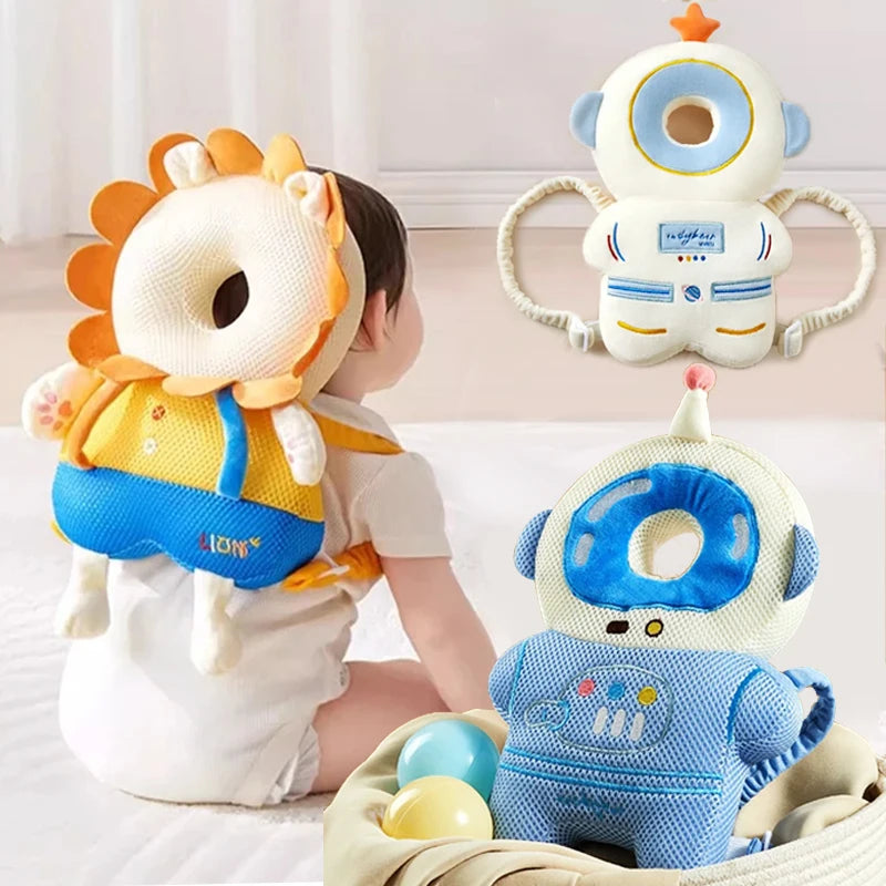 Säkerhetskudde för Småbarn – Skyddar Huvud och Rygg vid Fall